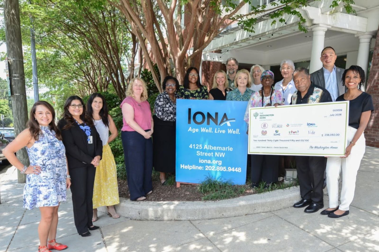 The Washington Home Ward Four Senior Social Hub collaboration grant announcement